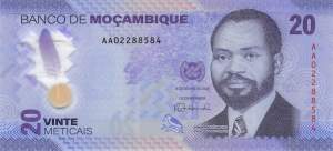 Mosambik p155a 20 Meticais 2024